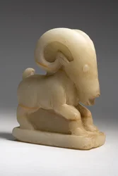 Ibex, ca 1:a århundradet e.Kr. (alabaster)